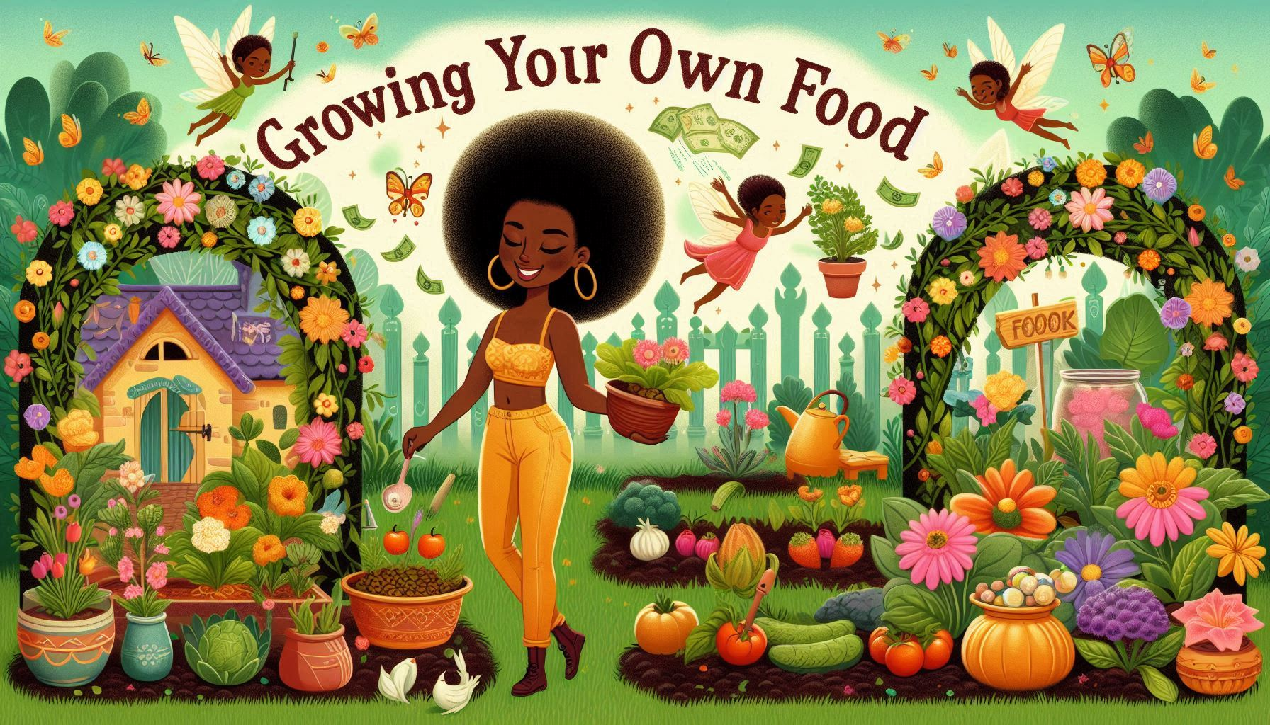 Growing Your Own Foods Logo